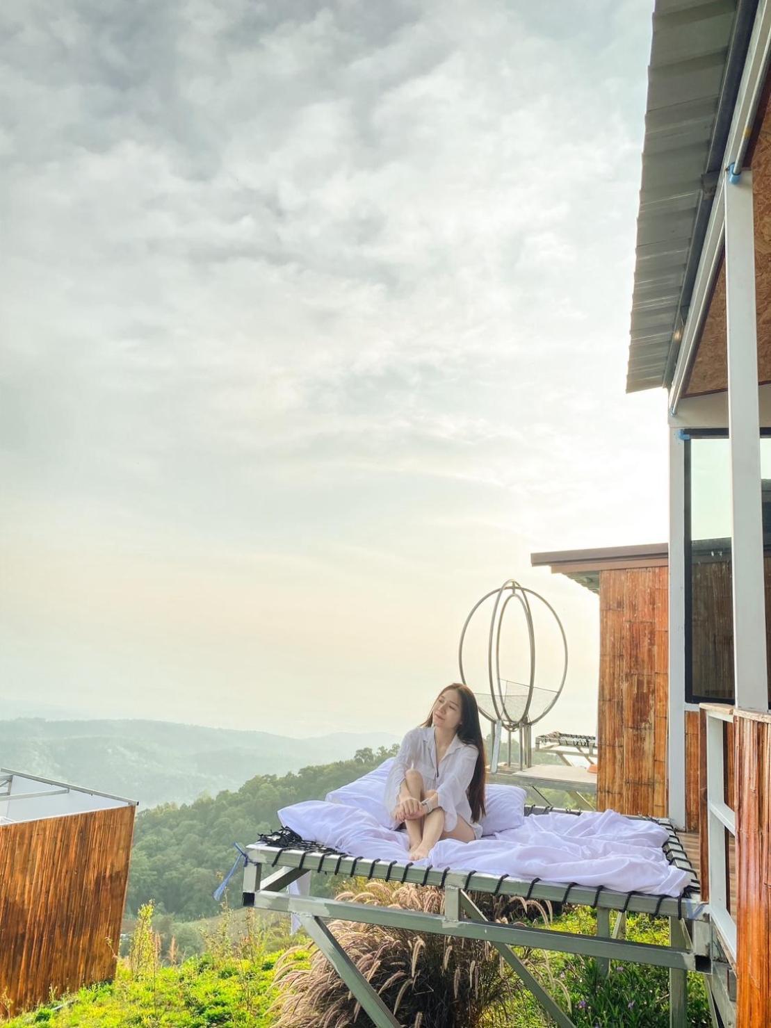 ไร่ดอยช้าง ม่อนเเจ่ม Hotell Mon Jam Exteriör bild