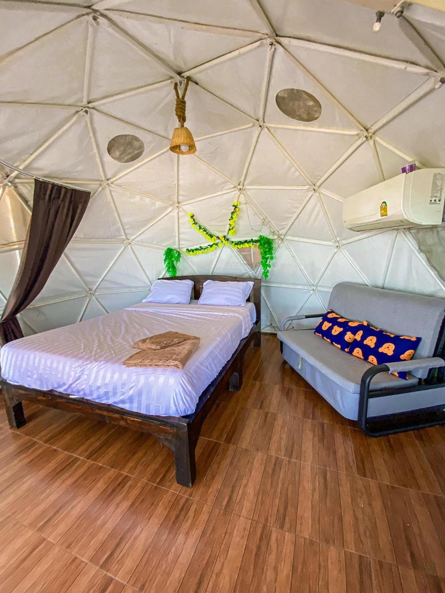 ไร่ดอยช้าง ม่อนเเจ่ม Hotell Mon Jam Exteriör bild